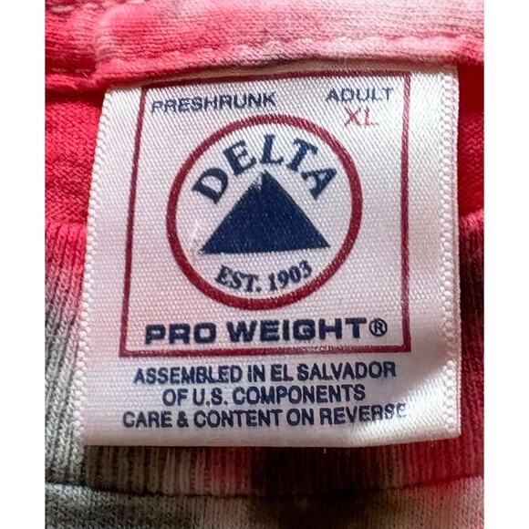 Vintage Delta 1990s Buffalo Sabres Tie Dye NHL Men’s T-Shirt XL - Picture 2 of 6